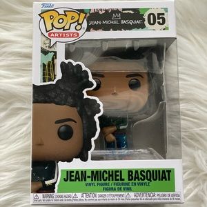 FUNKO POP ICONS JEAN MICHEL BASQUIAT VINYL FIGURE